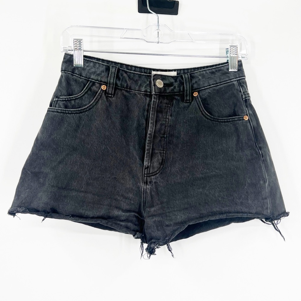 Rolla’s Original High Rise Cut-Off Denim Shorts Button Fly
